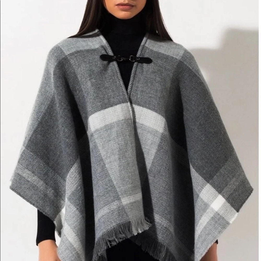 Quilted Poncho, Worn Once